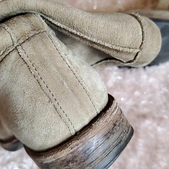 Distressed Leather Booties by Fiorentini + Baker - Picture 3 of 4